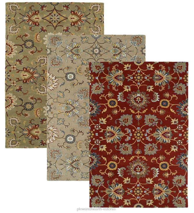 vaibad ja matid 820L1810 lauren lilleline villane ala vaip Plow & Hearth