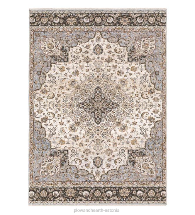 vaibad ja matid 820L1887 wakefieldi medaljoni polüestervaip Plow & Hearth