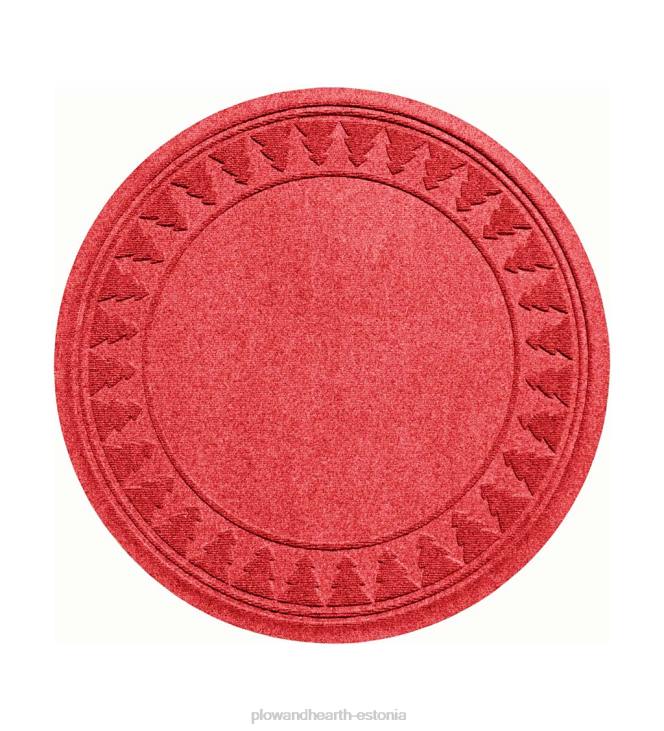 vaibad ja matid 820L1922 vesihog lekkekindel jõulupuu matt - roheline Plow & Hearth