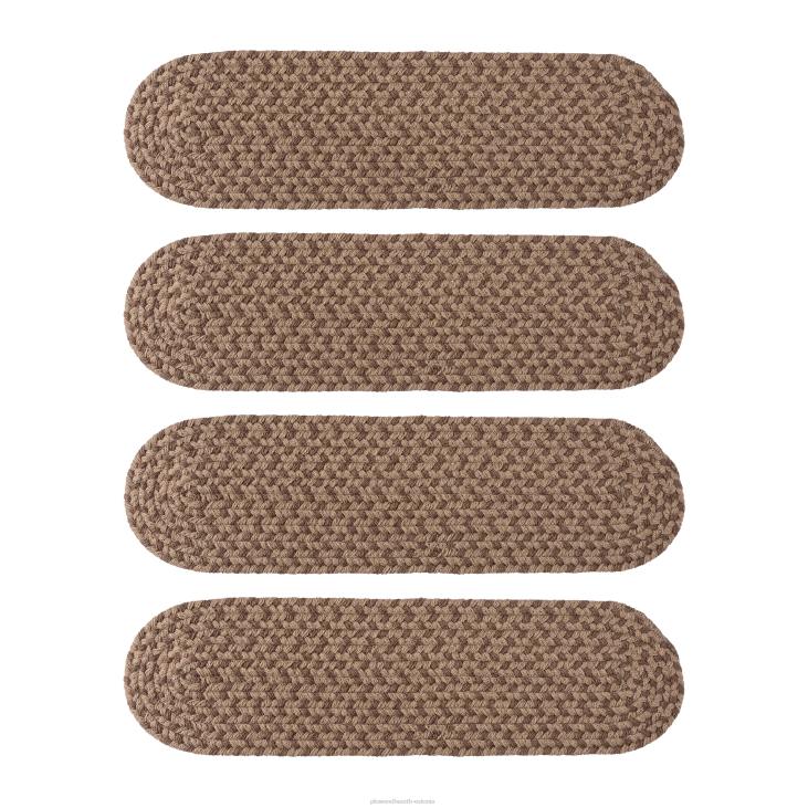 vaibad ja matid 820L1914 USA-s valmistatud villane punutud virginia trepiaste, komplektis 4 - frost Plow & Hearth