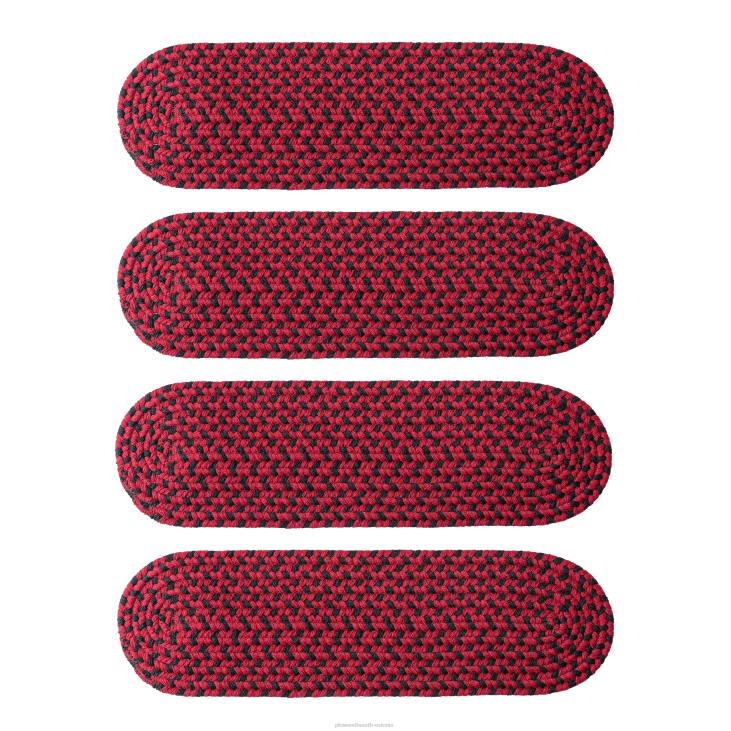 vaibad ja matid 820L1914 USA-s valmistatud villane punutud virginia trepiaste, komplektis 4 - frost Plow & Hearth