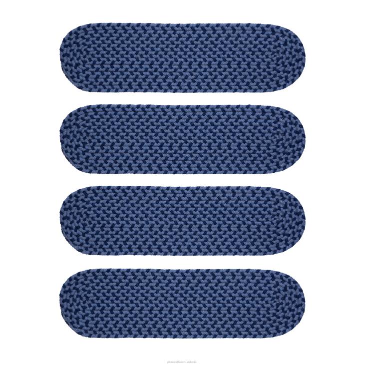 vaibad ja matid 820L1914 USA-s valmistatud villane punutud virginia trepiaste, komplektis 4 - frost Plow & Hearth