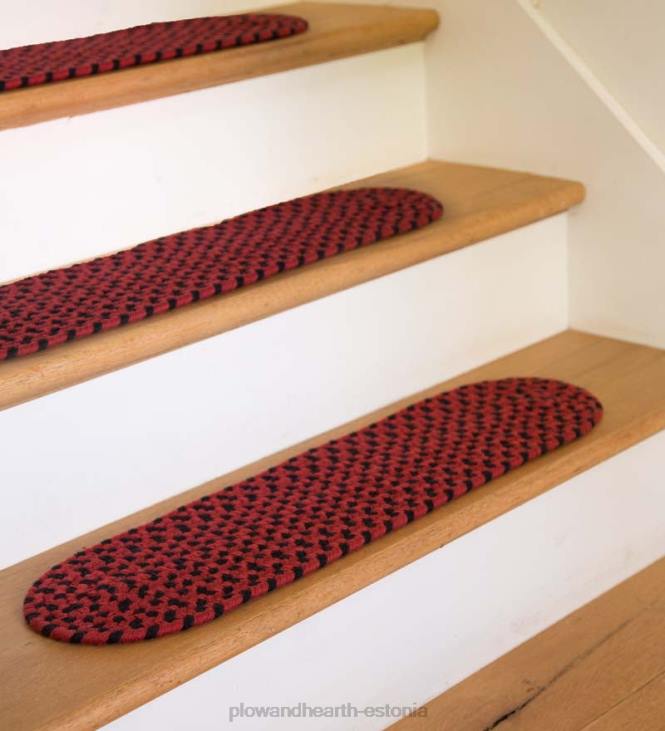 vaibad ja matid 820L1914 USA-s valmistatud villane punutud virginia trepiaste, komplektis 4 - frost Plow & Hearth