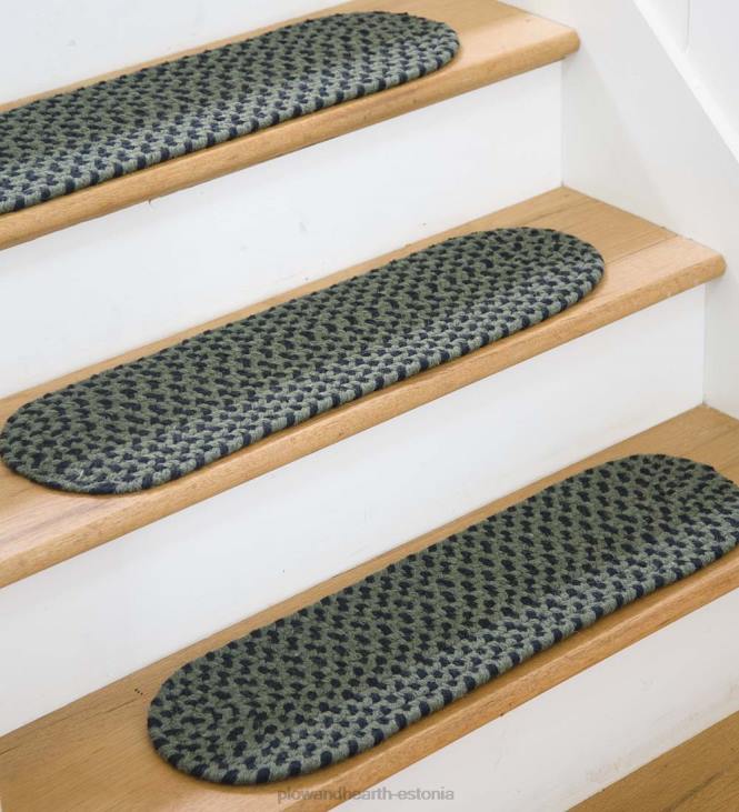 vaibad ja matid 820L1914 USA-s valmistatud villane punutud virginia trepiaste, komplektis 4 - frost Plow & Hearth