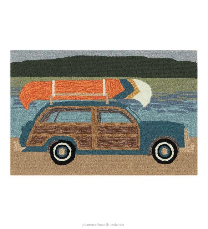 vaibad ja matid 820L2321 Sise-/välistingimustes kasutatavate sünteetilise seguga matkavaip, 24 x 36 Plow & Hearth