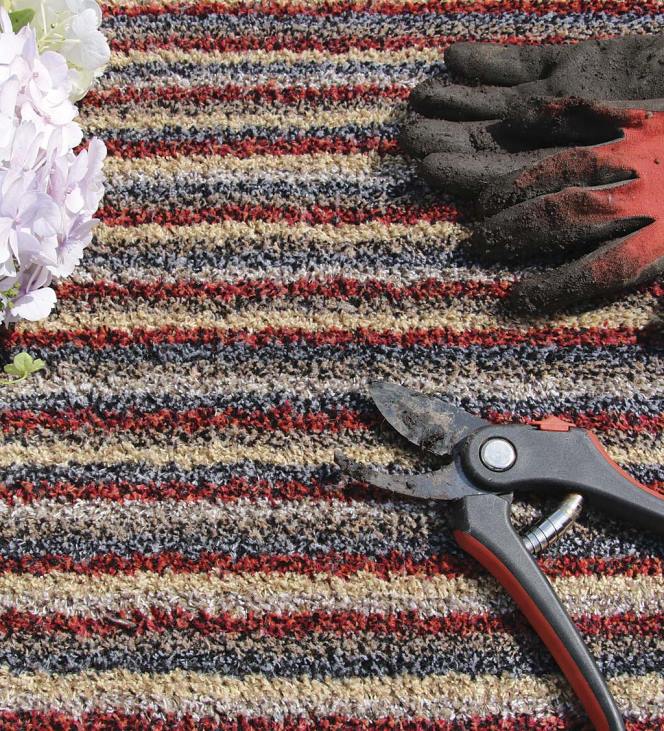 vaibad ja matid 820L3224 minu matt mustust püüdev porivaip, 31 x 59 - kohv Plow & Hearth