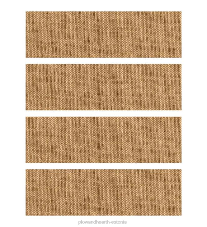 vaibad ja matid 820L1917 kootud trepiastmed, komplektis 4 - hall Plow & Hearth